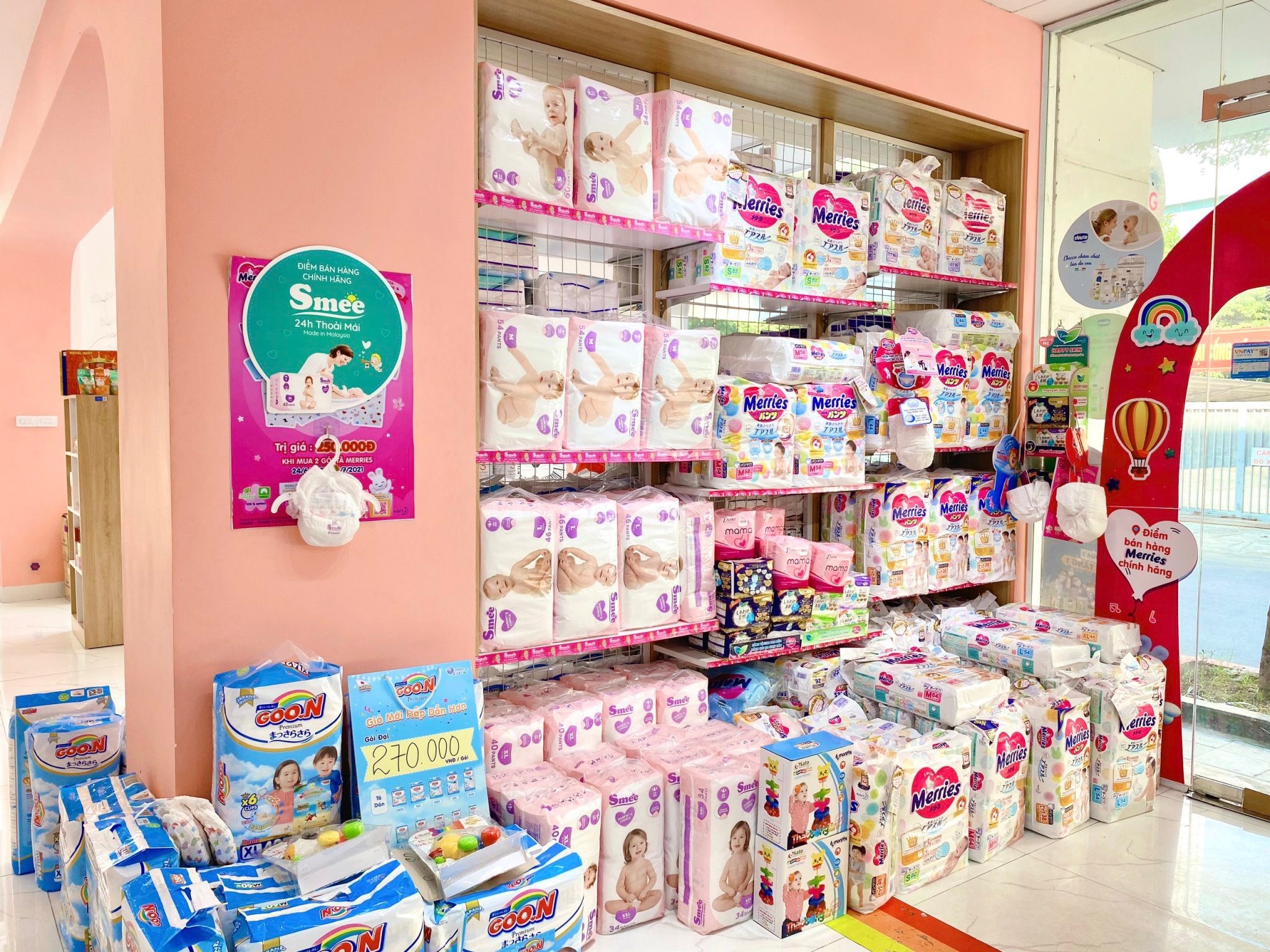 Bin & Bông - Chuỗi siêu thị chất lượng dành cho Mẹ và Bé